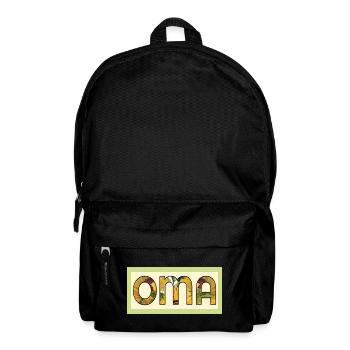 Sonnenblumen Garten Oma - Rucksack - Schwarz - Vorne