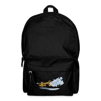 Aqua Brass Burst - Rucksack - Schwarz - Vorne