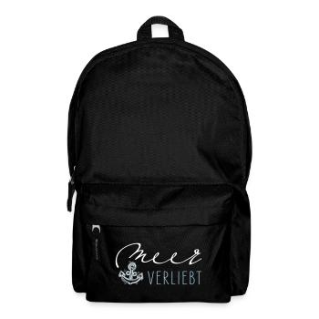 Meer verliebt - Rucksack - Schwarz - Vorne
