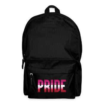 Pride Month LGBT - Lesbian Pride - Rucksack - Schwarz - Vorne