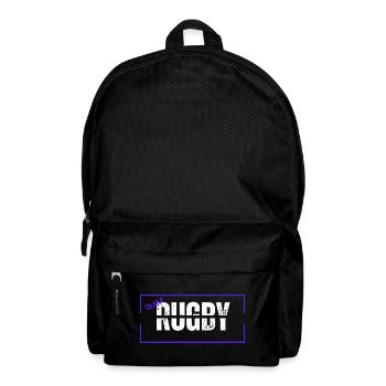 Team rugby blue - Backpack - black - Front