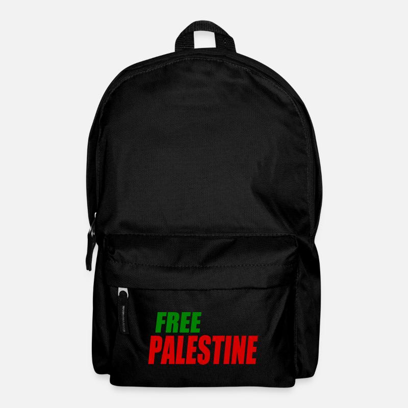 Free palestine - Rucksack - Schwarz