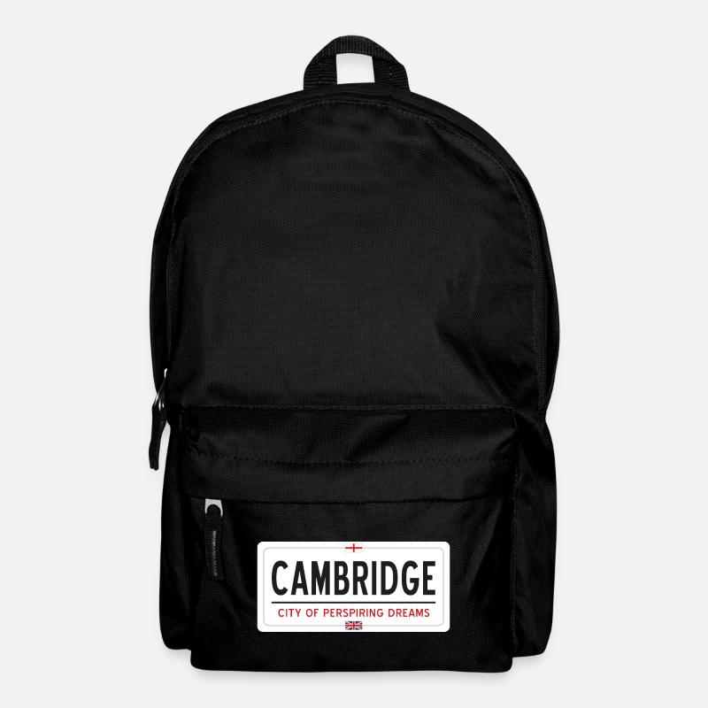 Cambridge town sign - Backpack - black