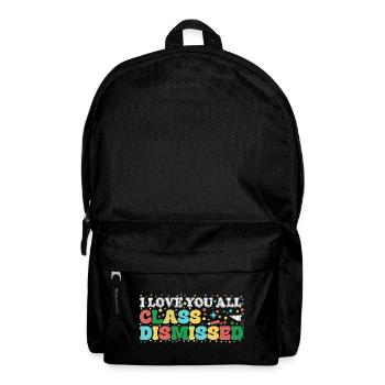 Class Dismissed: Colourful Fun - Backpack - black - Front