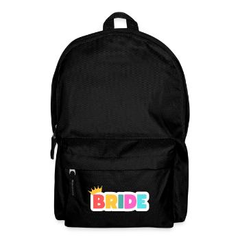 Équipe Bride ! Personnalisable - Sac à dos - noir - Devant