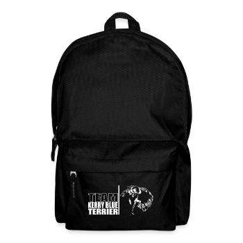 TEAM Kerry Blue Terrier Hunde Hund Wilsigns - Rucksack - Schwarz - Vorne