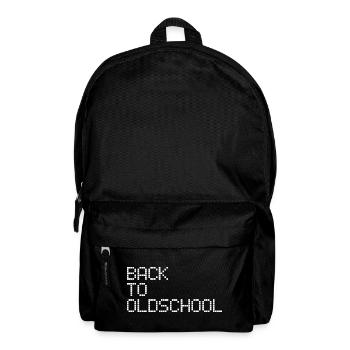 Vieille école - Sac à dos - noir - Devant