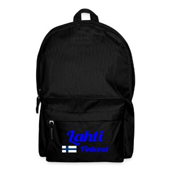 Lahti Finland- Stylish prints - Backpack - black - Front