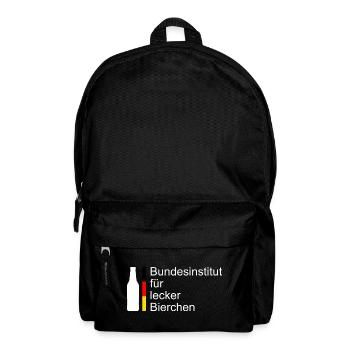 Federal Institute for Delicious Beers - Backpack - black - Front