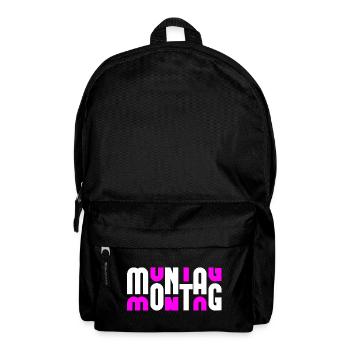 Monday White/Pink - Backpack - black - Front