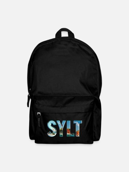 SYLT – maritim, elegant, nordisch - Rucksack - Schwarz