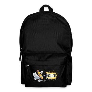Mögliche Bleistift-Action - Rucksack - Schwarz - Vorne