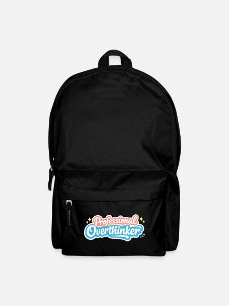 PROFESSIONAL OVERTHINKER VINTAGE - Backpack - black