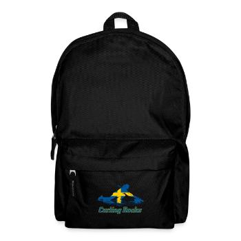 Le curling rocks Suède Fan Merch - Sac à dos - noir - Devant