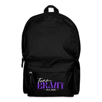 Junggesellinnenabschied 2026 Team Braut JGA Damen - Rucksack - Schwarz - Vorne