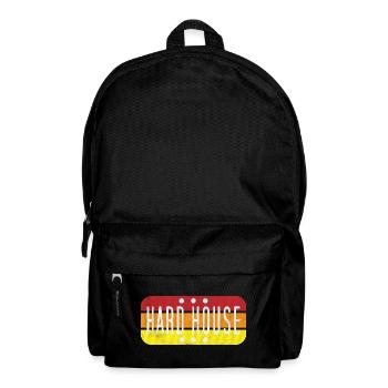 Harter Hausgradient - Rucksack - Schwarz - Vorne
