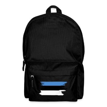 Drapeau estonien - Sac à dos - noir - Devant