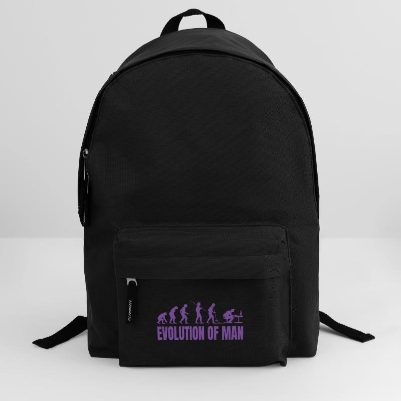 Programmer Computer Freak Evolution Retro Backpack