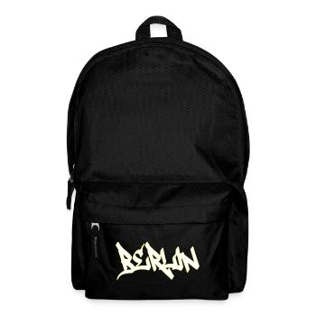 Berlin - Rucksack - Schwarz - Vorne