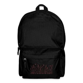 Bees and flowers - Backpack - black - Front