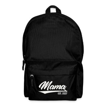 Mama 2027 Vintage Mama est 2027 - Rucksack - Schwarz - Vorne