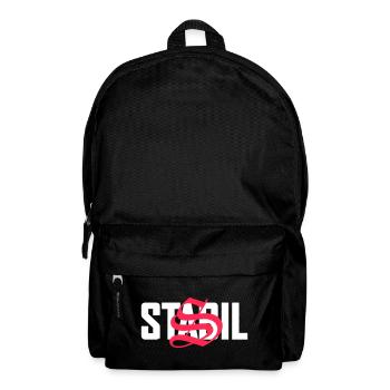 STABIL S - LOGO - Rucksack - Schwarz - Vorne