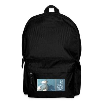 eisbader winterbader kälte winterschwimmer eisbär - Rucksack - Schwarz - Vorne