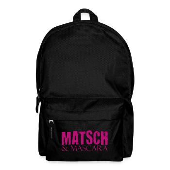 Muddy run shirt mud Matsch Laufshirt Team Mascara - Rucksack - Schwarz - Vorne
