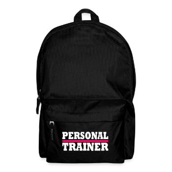 Personal trainer - Backpack - black - Front