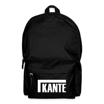 Kante - T-Shirt Design - Rucksack - Schwarz - Vorne