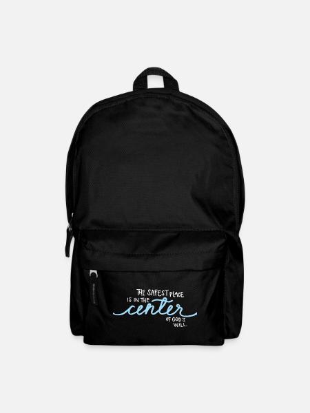 L’endroit le plus sûr (sombre) - Sac à dos - noir
