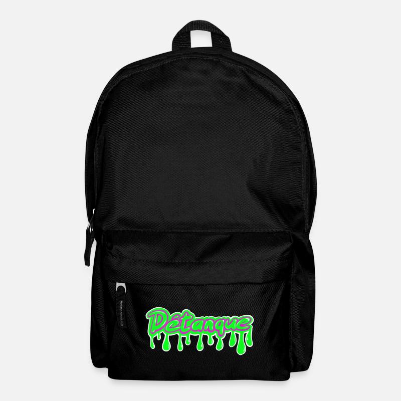 Petanque Pétanque Boule Boccia - Rucksack - Schwarz