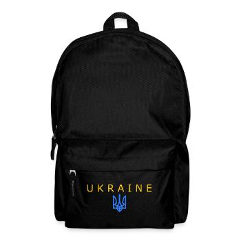 Ukraine - Backpack - black - Front