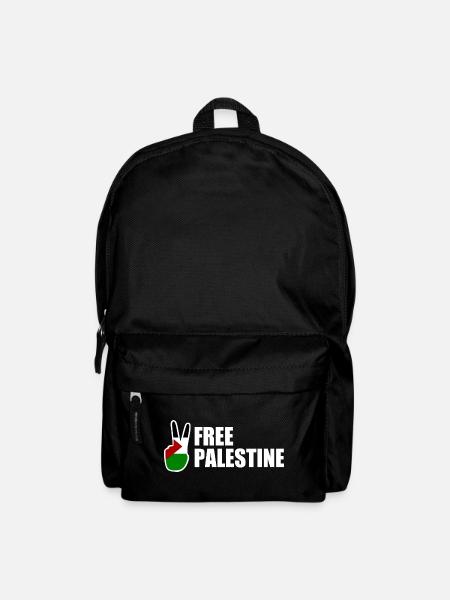 Free palestine - Rucksack - Schwarz