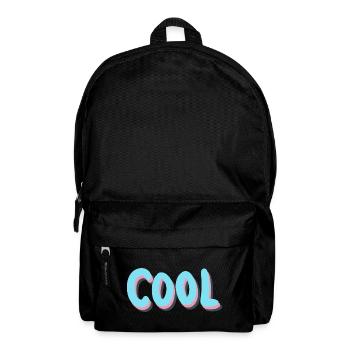 coole Styles für jeden Geschmack - Rucksack - Schwarz - Vorne