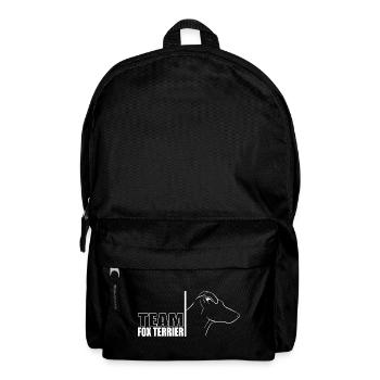 TEAM Fox Terrier Dog Dog Wilsigns - Backpack - black - Front