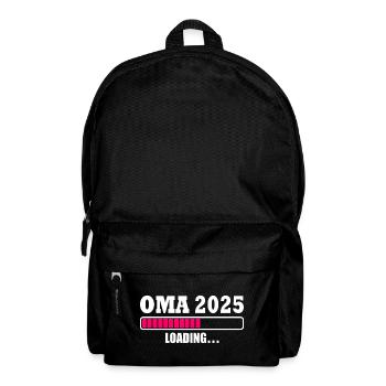 Oma 2025 - Rucksack - Schwarz - Vorne