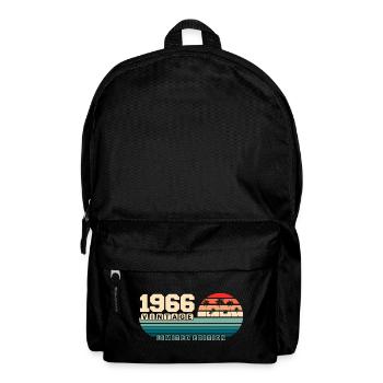 59. Geburtstag 1966 Vintage 1966 Retro Sunset - Rucksack - Schwarz - Vorne