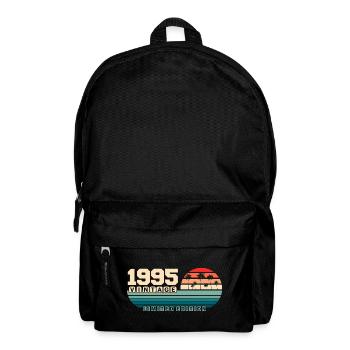 30. Geburtstag 1995 Vintage 1995 Retro Sunset - Rucksack - Schwarz - Vorne