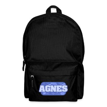 Geschenk für Agnes - Rucksack - Schwarz - Vorne