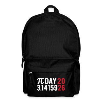 Pi Day 2026 avec le jeu des chiffres | Numéro de district 3.1415 - Sac à dos - noir - Devant