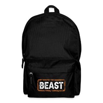 Beast - Rucksack - Schwarz - Vorne