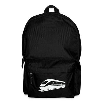 Train Silhouette - Backpack - black - Front