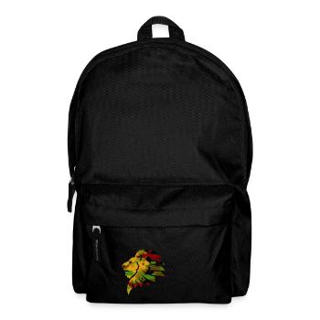 Löwe in Wasserfarbe Geschenkidee - Rucksack - Schwarz - Vorne