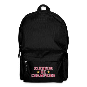 Eleveur de Champions - Sac à dos - noir - Devant