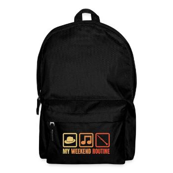 Clarinetists Weekend - Backpack - black - Front