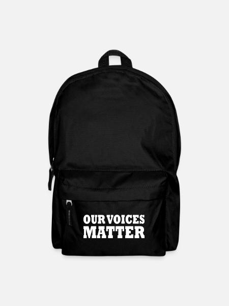 Our voices matter - Rucksack - Schwarz