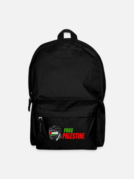 Free palestine - Rucksack - Schwarz