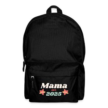 Mama Est 2025 I'm Going To Be Mom Retro Style - Backpack - black - Front