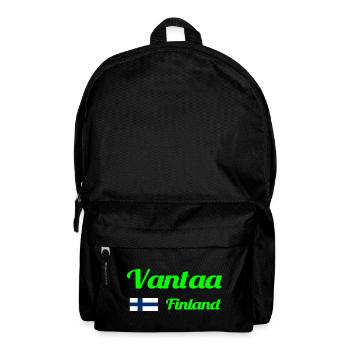 Vantaa Finnland Drucken - Rucksack - Schwarz - Vorne